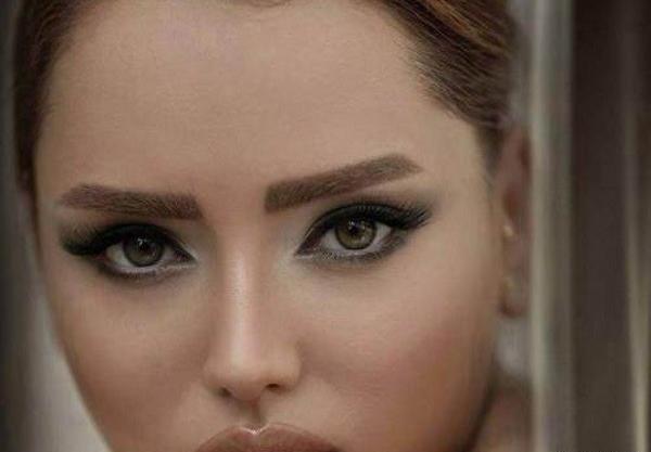 عکس زن صورت گرد