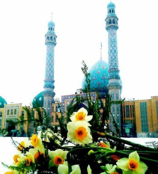 عکس قدیمی جمکران