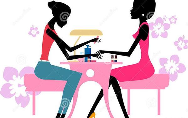 عکس کاریکاتوری کاشت ناخن