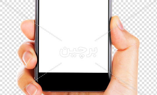 عکس گوشی در دست