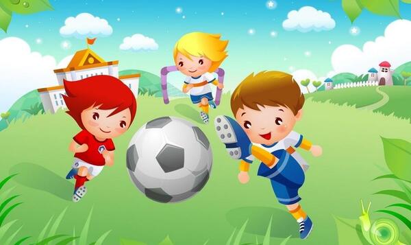 عکس فوتبال کارتون