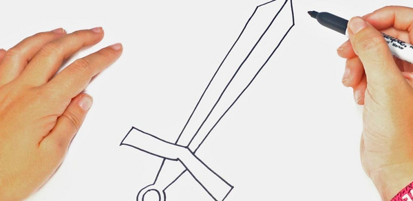 عکس نقاشی شمشیر