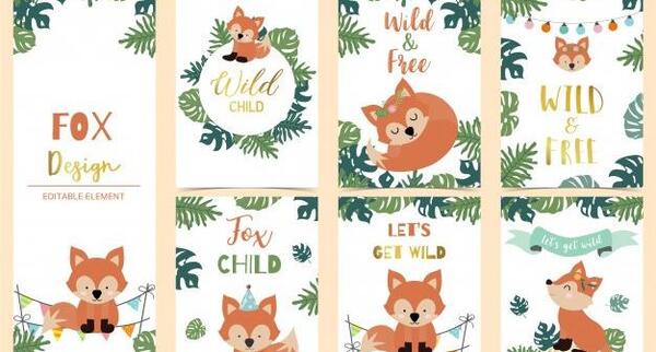 عکس روباه کارتونی