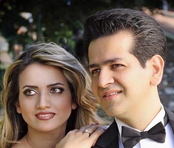 عکسهای حمید طالب زاده و همسرش
