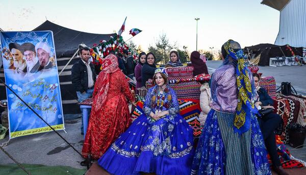 عکس عروس قشقایی