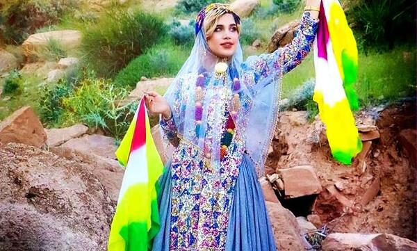 عکس عروس قشقایی