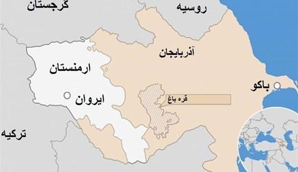 عکس مرز آذربایجان و ارمنستان