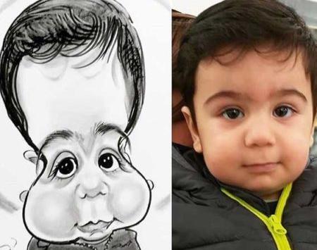 عکس کارتون طراحی چهره
