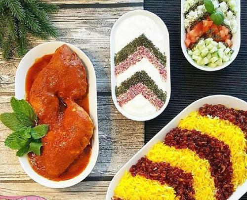 عکس غذاهای باکلاس ایرانی