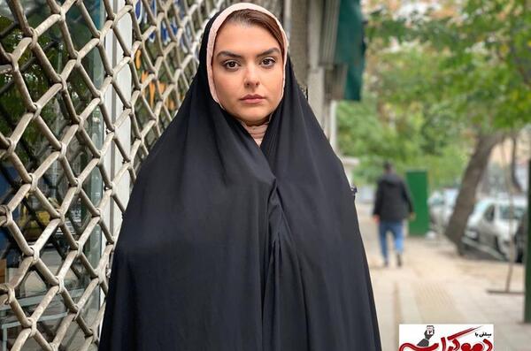 عکس بازیگر چادری