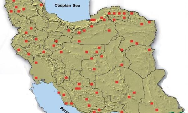 عکس نقشه ایران به شکل گربه