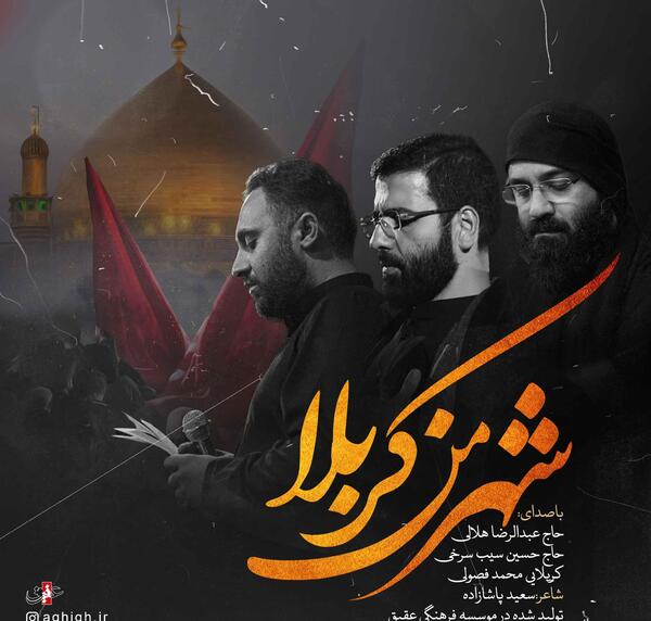 عکس وحید مرادی در کربلا