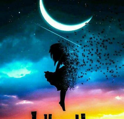 عکس ماه فانتزی زیبا