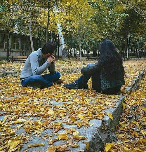 عکس دونفره از پشت سر ایرانی