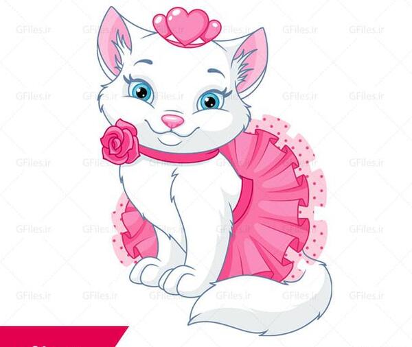 عکس گربه فانتزی کارتونی