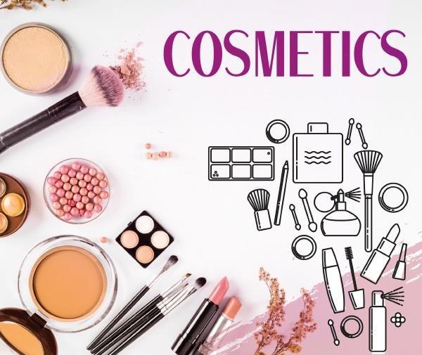 عکس نقاشی وسایل آرایشی