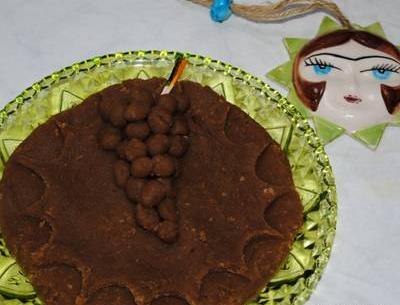 عکس حلوا قهوه ای