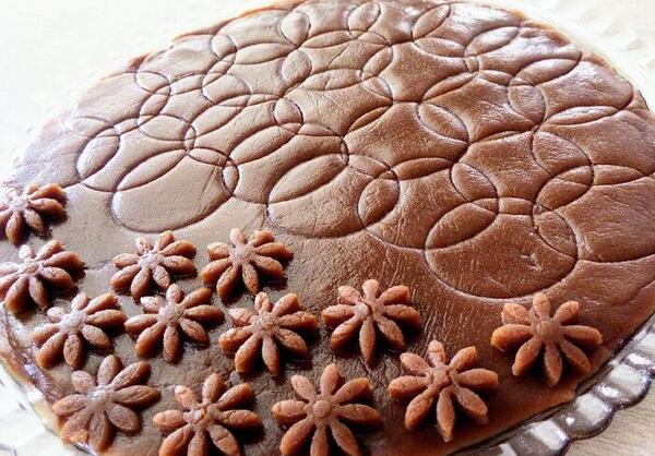 عکس حلوا قهوه ای