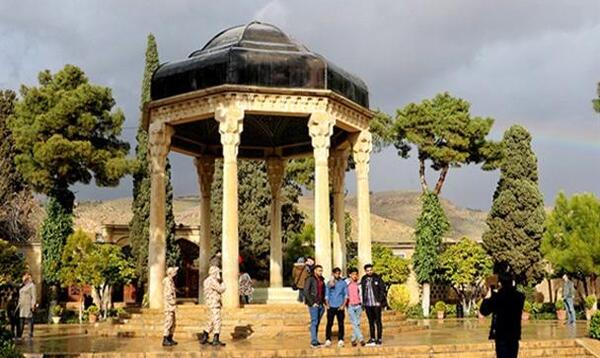 عکس مقبره ی حافظ