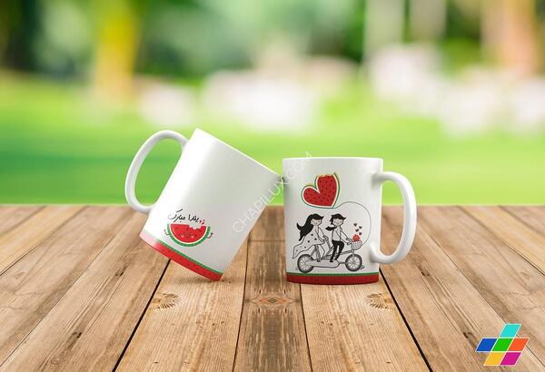 عکس قلب و فنجان عاشقانه