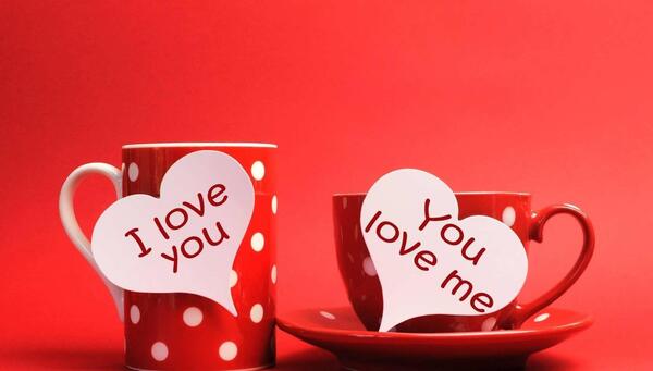 عکس قلب و فنجان عاشقانه