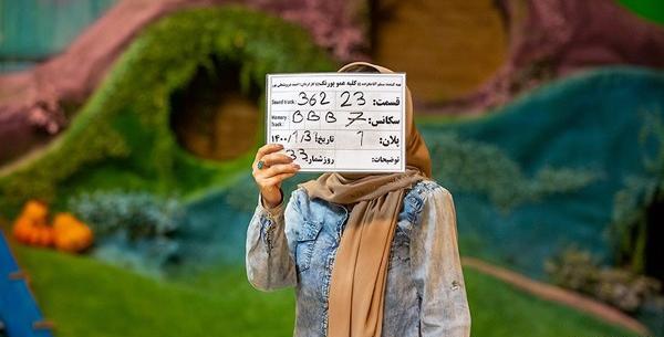 عکس پشت صحنه کلبه عمو پورنگ مورچه ها