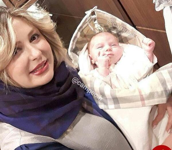 عکس بچه نیوشا ضیغمی لنا