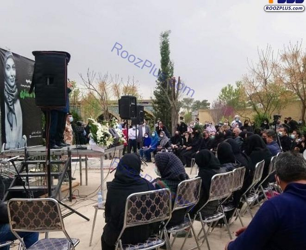 عکس های مراسم یادبود آزاده نامداری