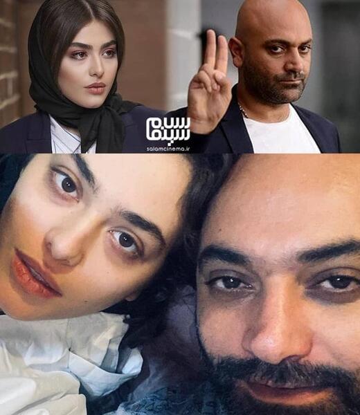 عکس ریحانه پارسا و همسرش مهدی کوشکی