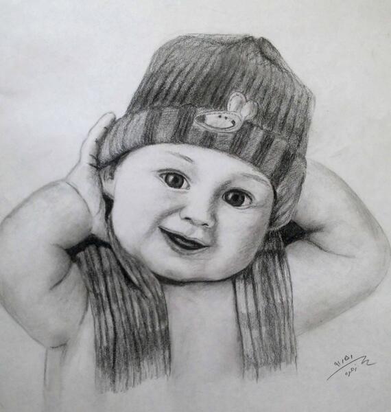 عکس نقاشی نی نی