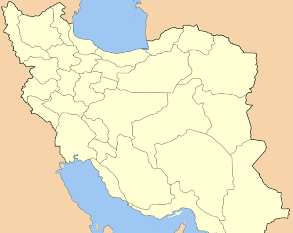 عکس نقشه ی ایران بدون نوشته
