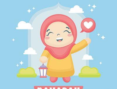 عکس دختر با حجاب برای رمضان
