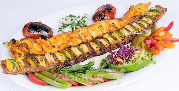 دانلود عکس چلو کباب سلطانی