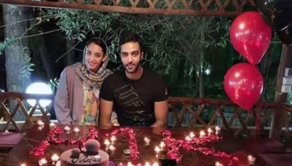 عکس دونفره تولد عاشقانه