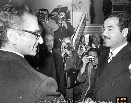 عکس شاه صدام