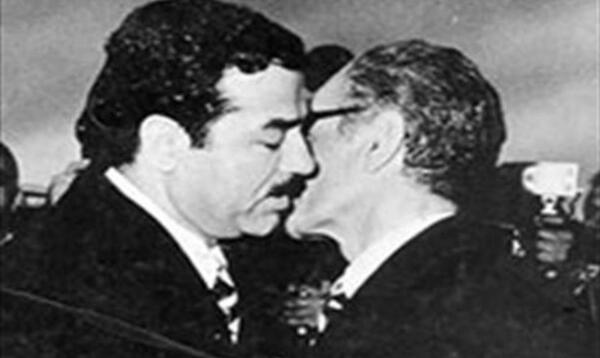 عکس شاه صدام