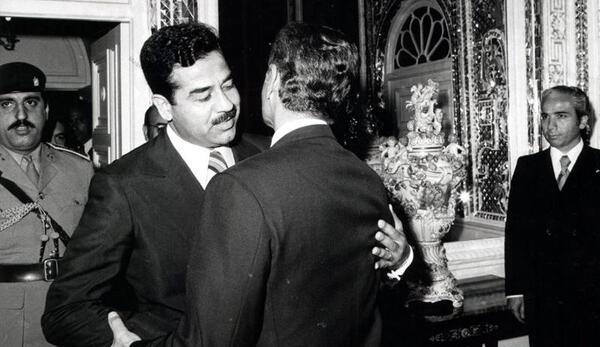 عکس شاه صدام