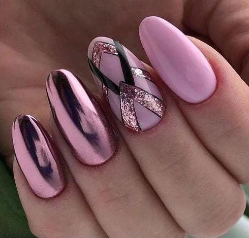 عکس ناخن ژله ای دخترانه