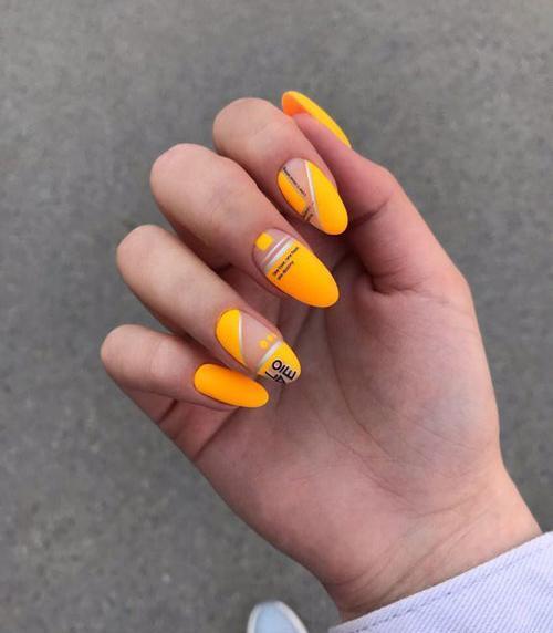 عکس ناخن ژله ای دخترانه