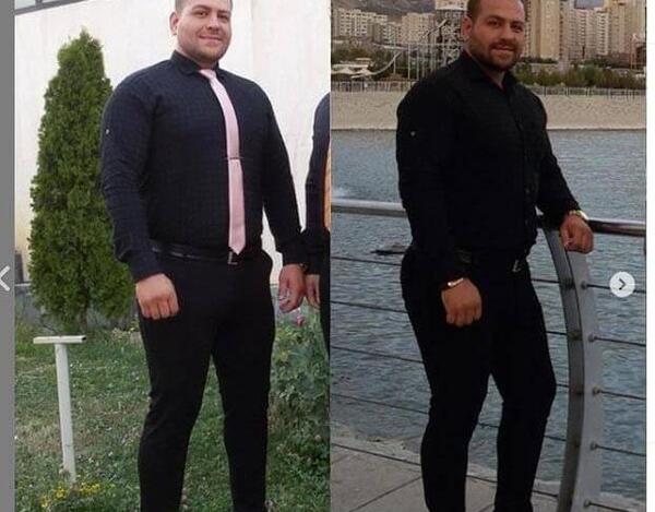 عکس وحید مرادی با بهروز حاجیلو
