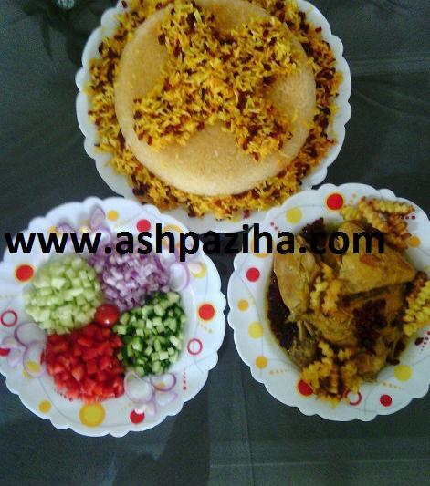 عکس تزیین زرشک پلو