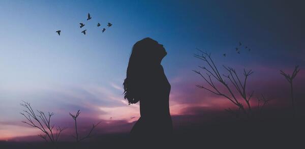 عکس دختر تنها در قفس