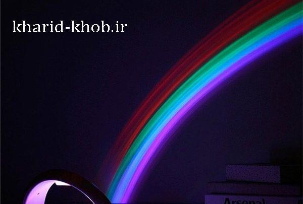 عکس رنگین کمان چراغ