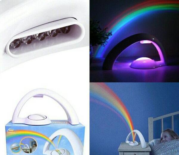 عکس رنگین کمان چراغ