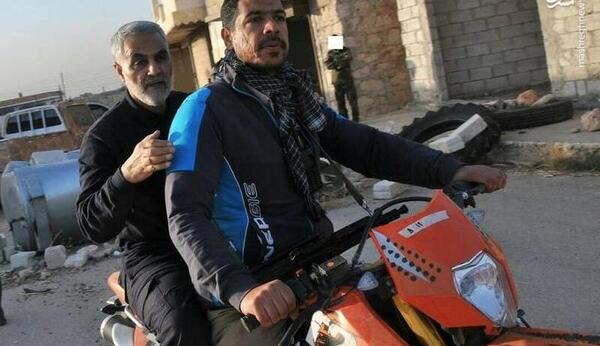 عکس وحشتناک سردار سلیمانی