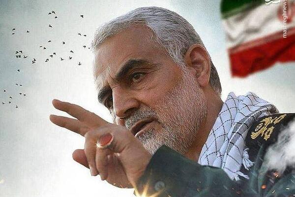 عکس وحشتناک سردار سلیمانی