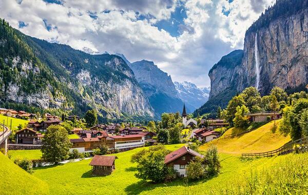 عکس روستا های سوئیس