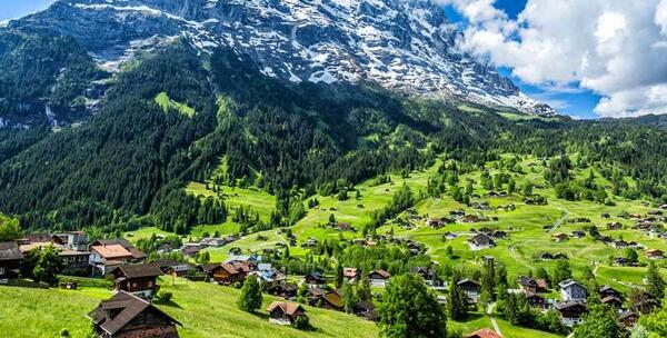 عکس روستا های سوئیس