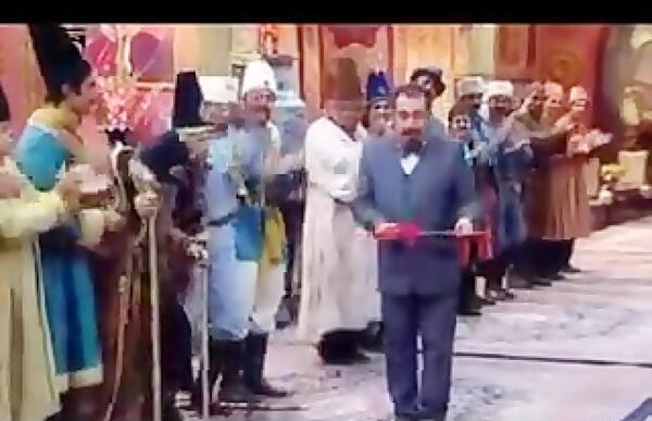 عکس پشت صحنه قهوه تلخ رقص چاقو