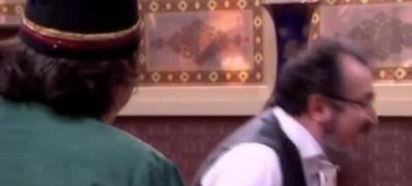 عکس پشت صحنه قهوه تلخ رقص چاقو